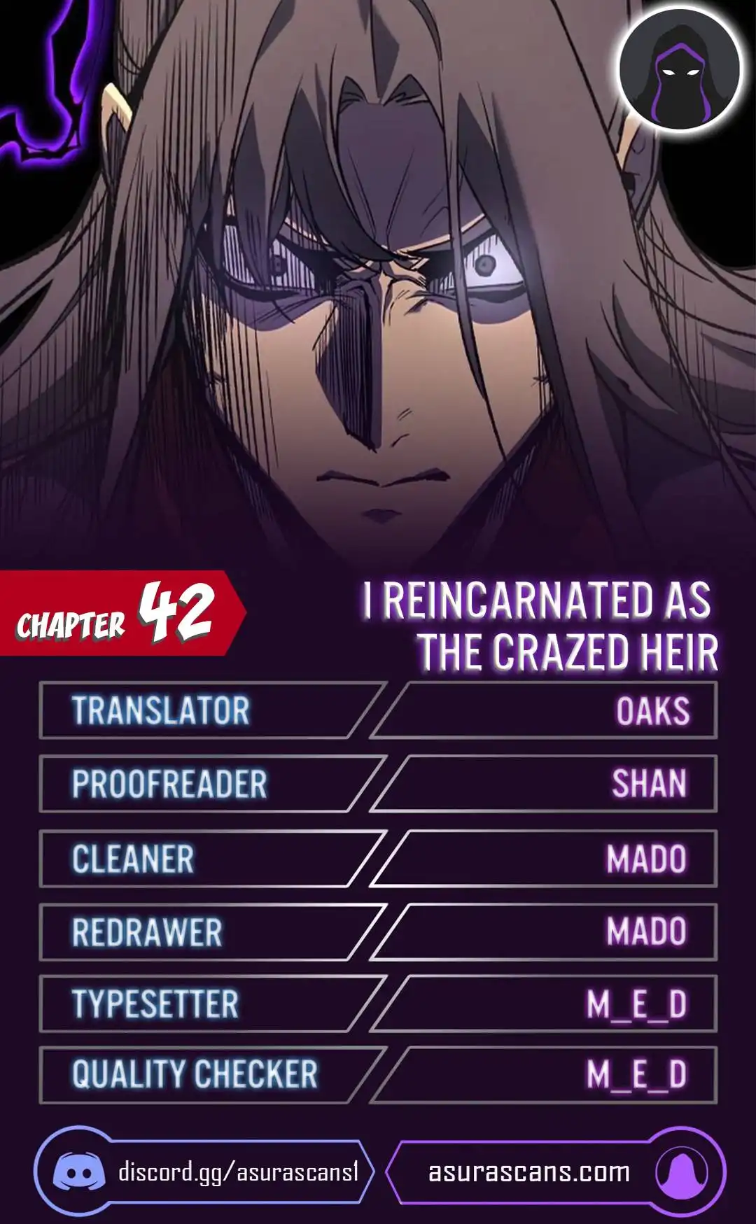 I Reincarnated As The Crazed Heir Chapter 42 1